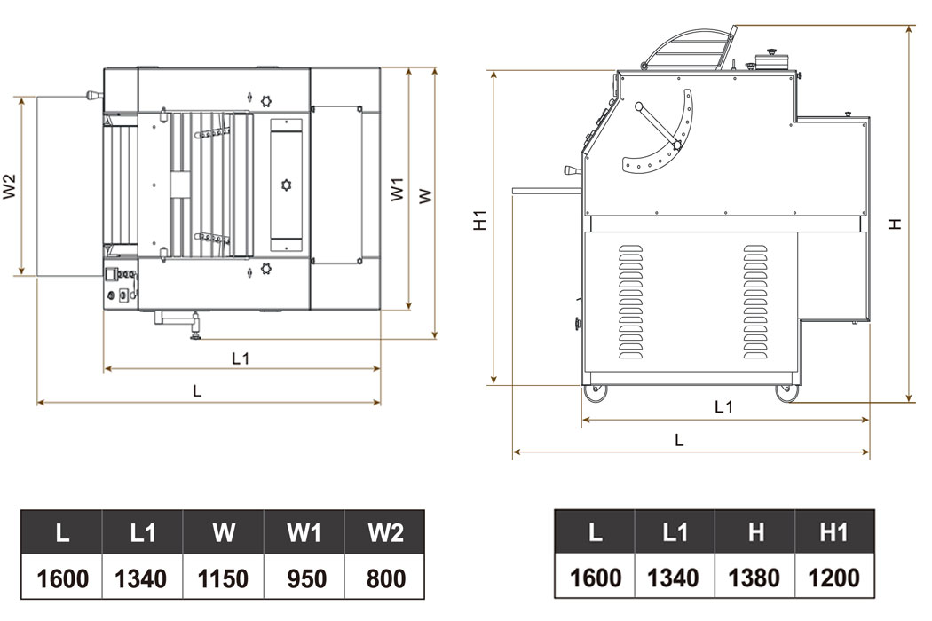 YJ-240 AUTO DOUGH KNEADING/SHEETING MACHINE