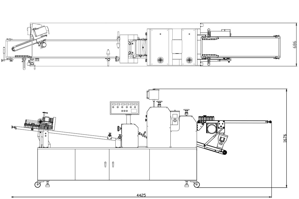 YJ-1510MD DOUGH FORMING MACHINE