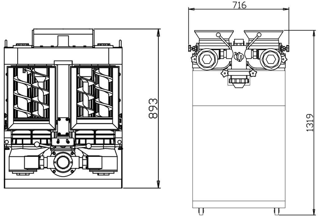 YJ-SE60 DUAL HOPPER FILLING DEPOSITOR